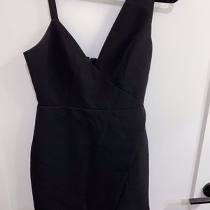 Black cocktail dress